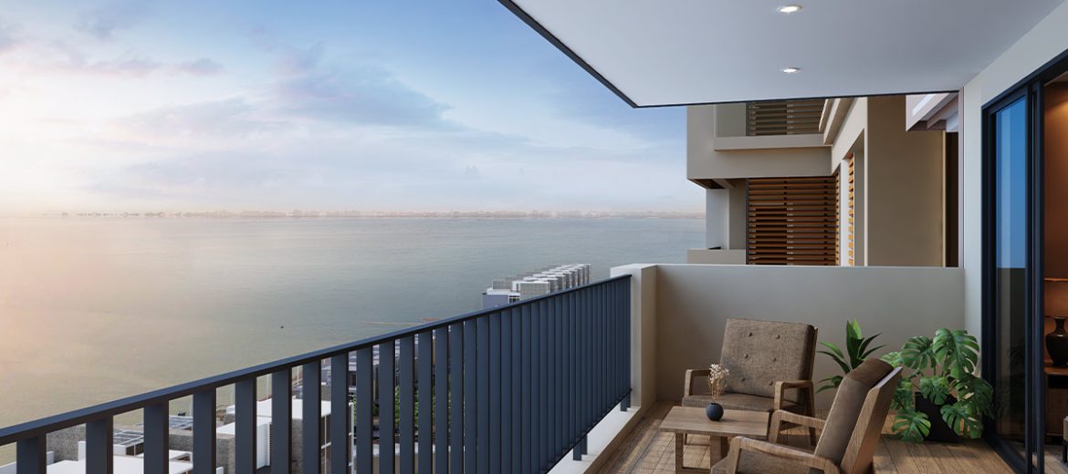 Apartment Living Room Balcony